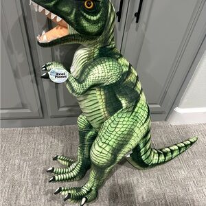 Set of 4 Real Planet plush T-Rex Dinosaur set- 4ft